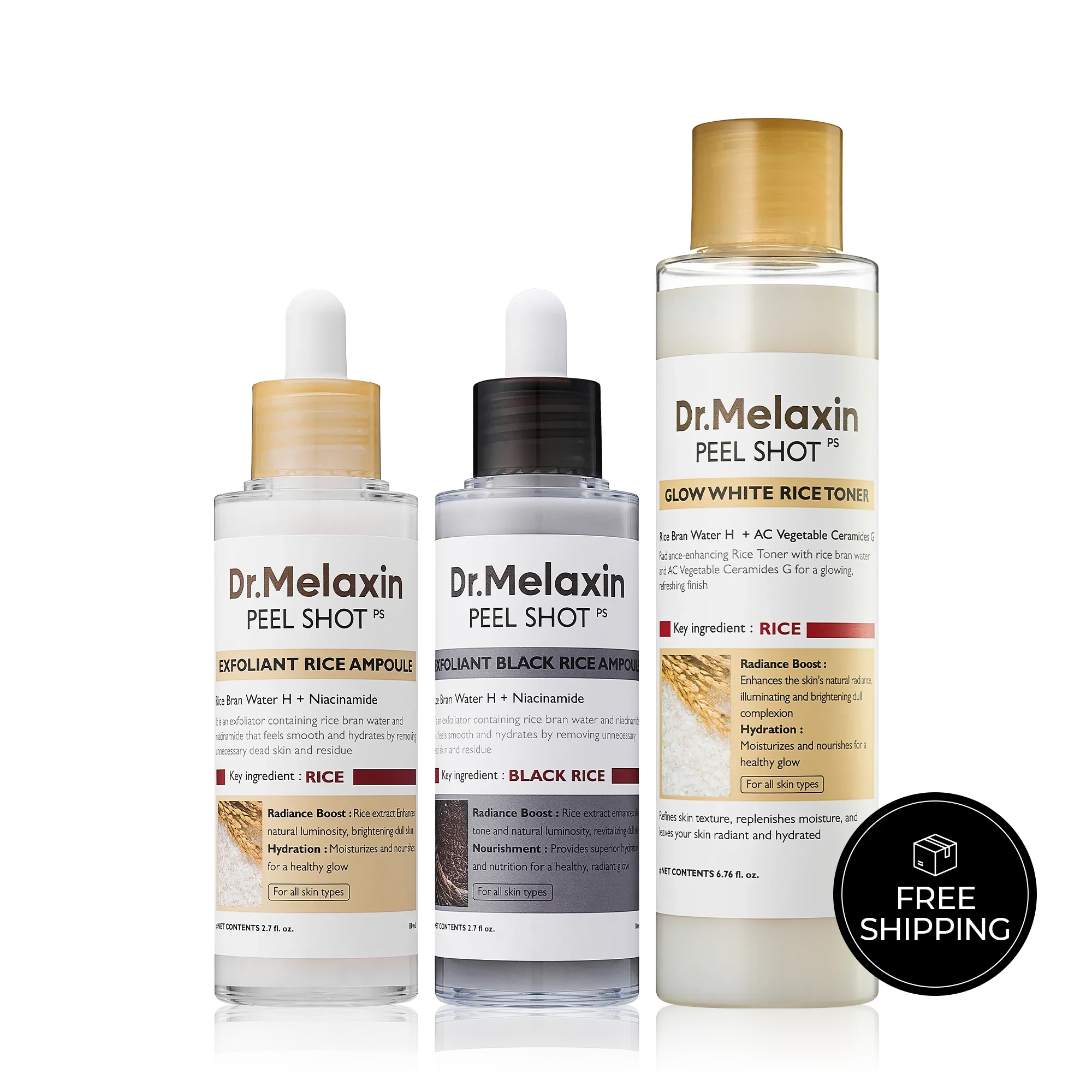 PEEL SHOT CARE BUNDLE SET