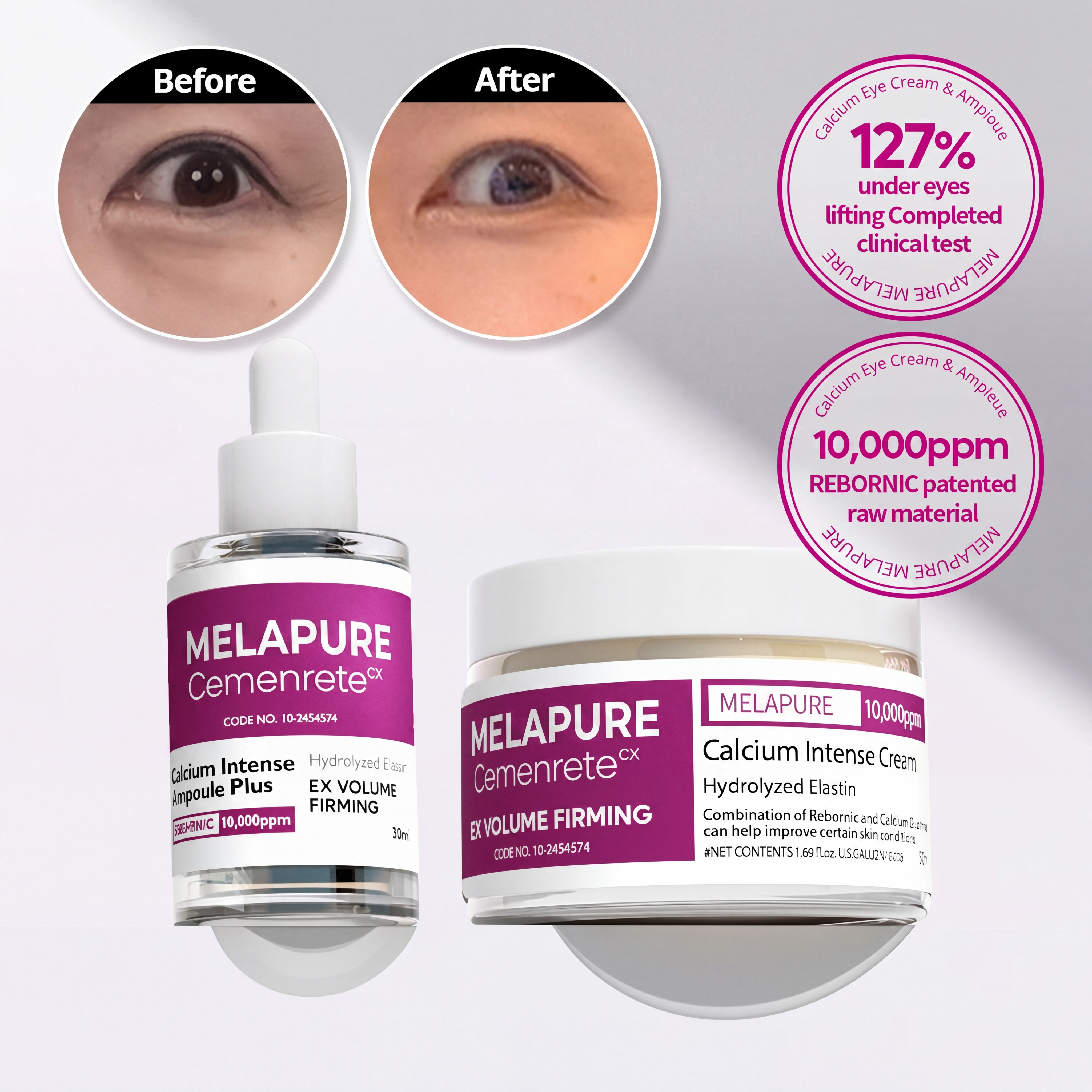 Cemenrete Collagen Calcium Eye Care Line