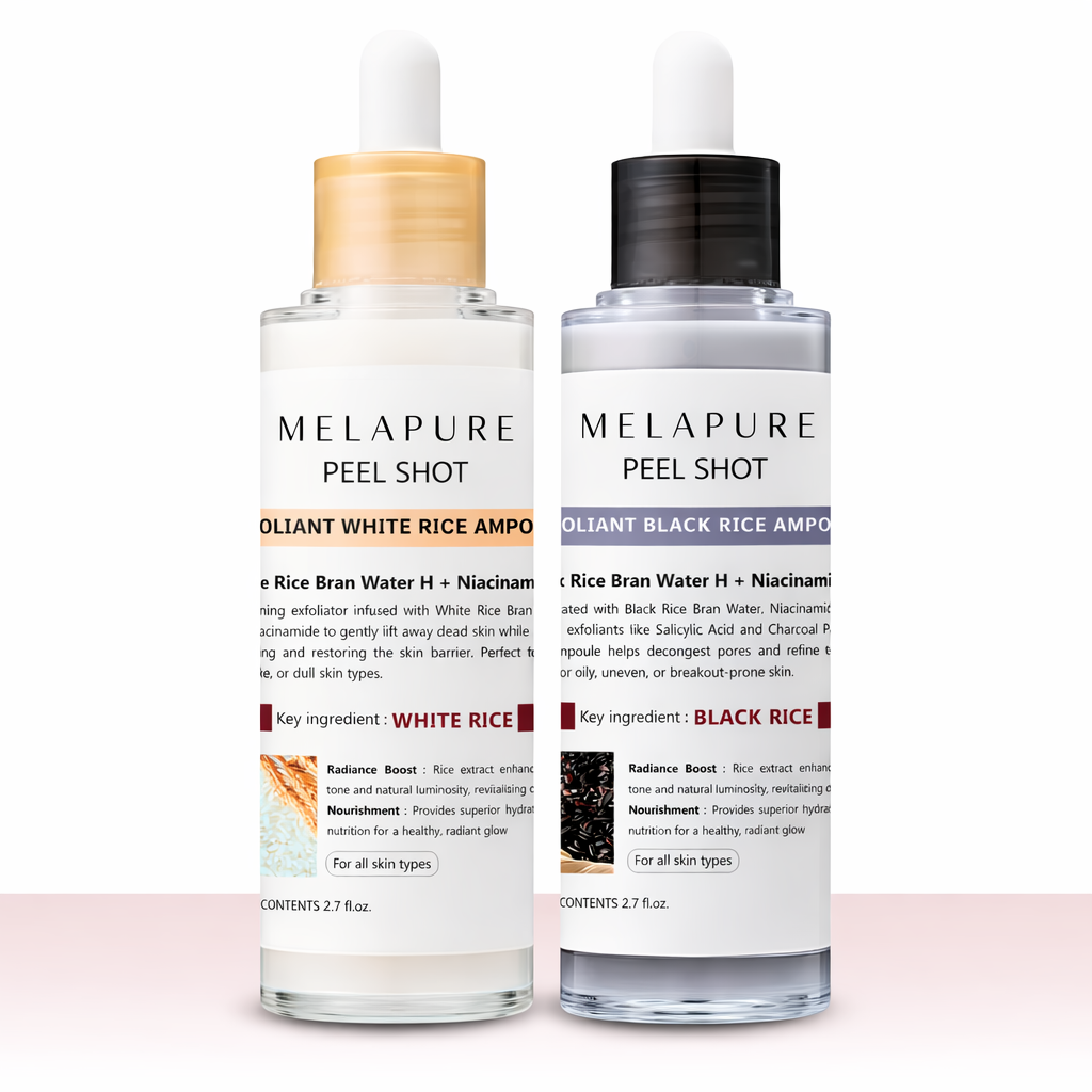 Melapure Peel Shot Glow Rice Ampoule