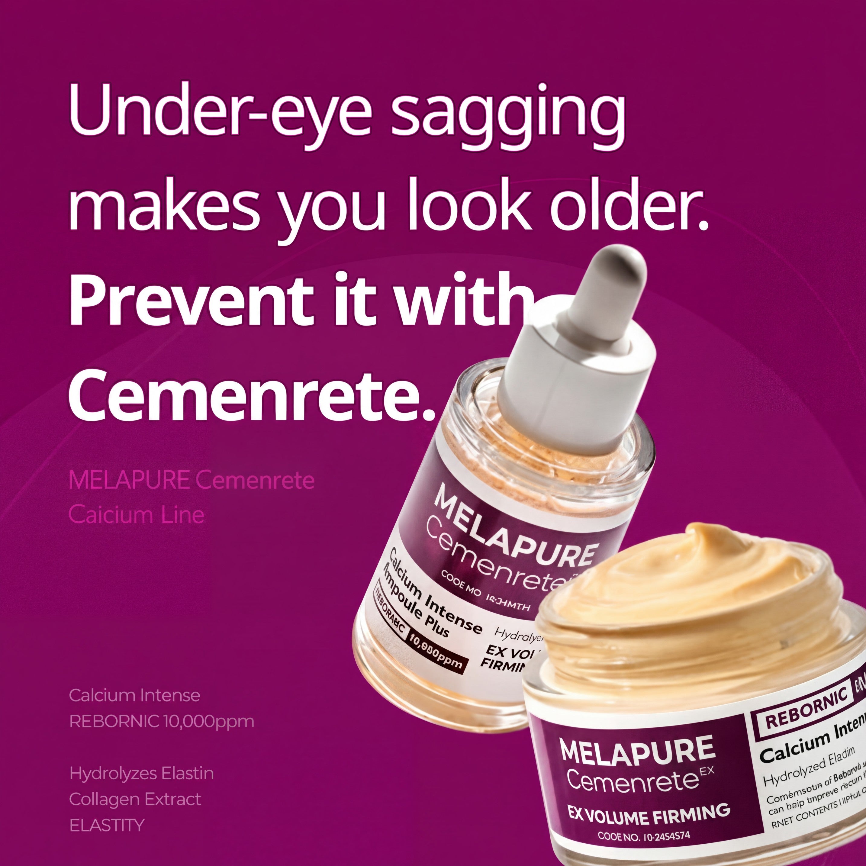 Cemenrete Collagen Calcium Eye Care Line