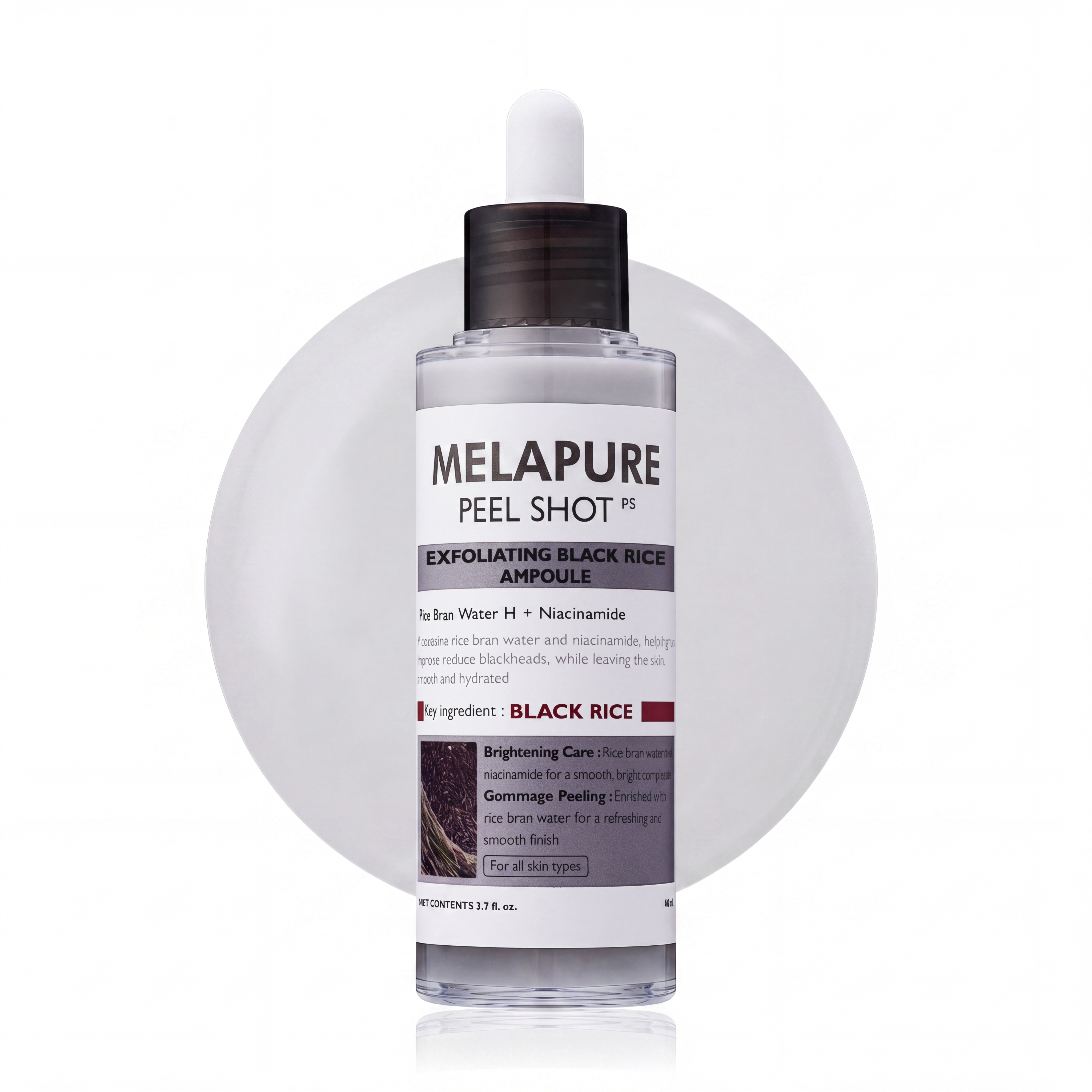Peel Shot Glow Black Rice Ampoule